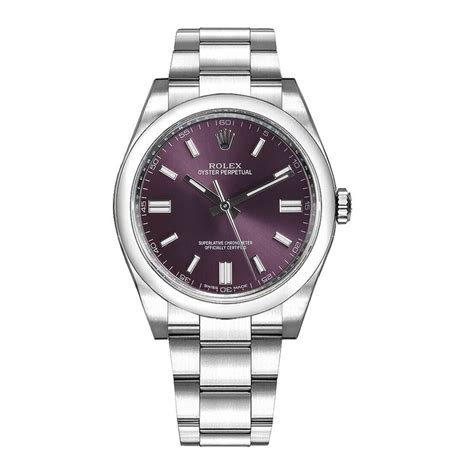 rolex watch purple dial|rolex oyster perpetual purple dial.